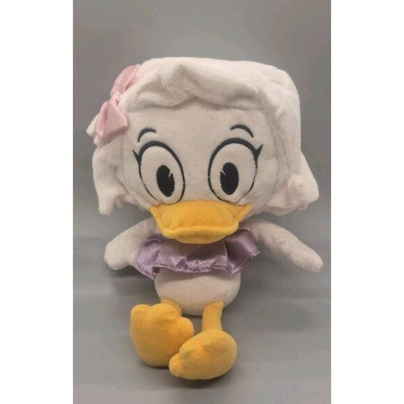 Rare Disney Store Duck Tales Webby Vanderquack Plush Stuffed Animal Toy 2017 - Picture 1 of 5